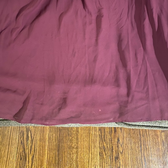 Lulu’s Awaken My Love Burgundy Maxi Dress - Picture 8 of 8